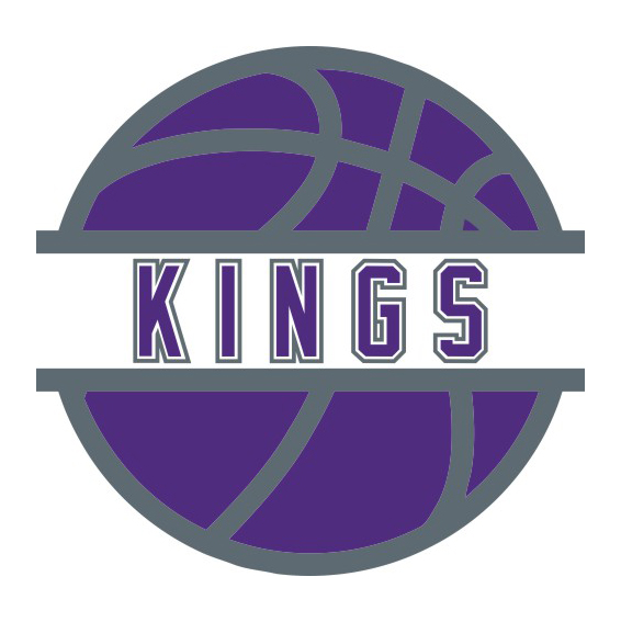 Basketball Sacramento Kings Logo iron on paper